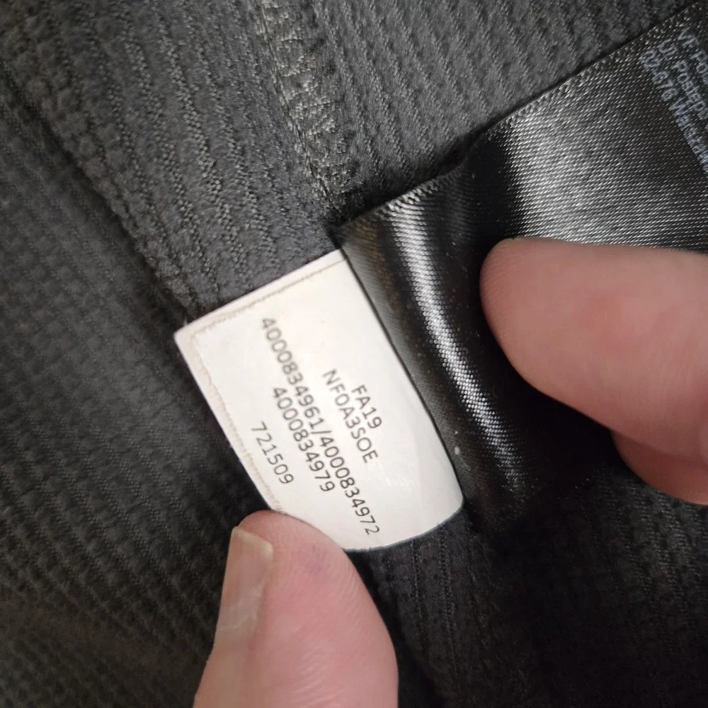 The North Face vest size